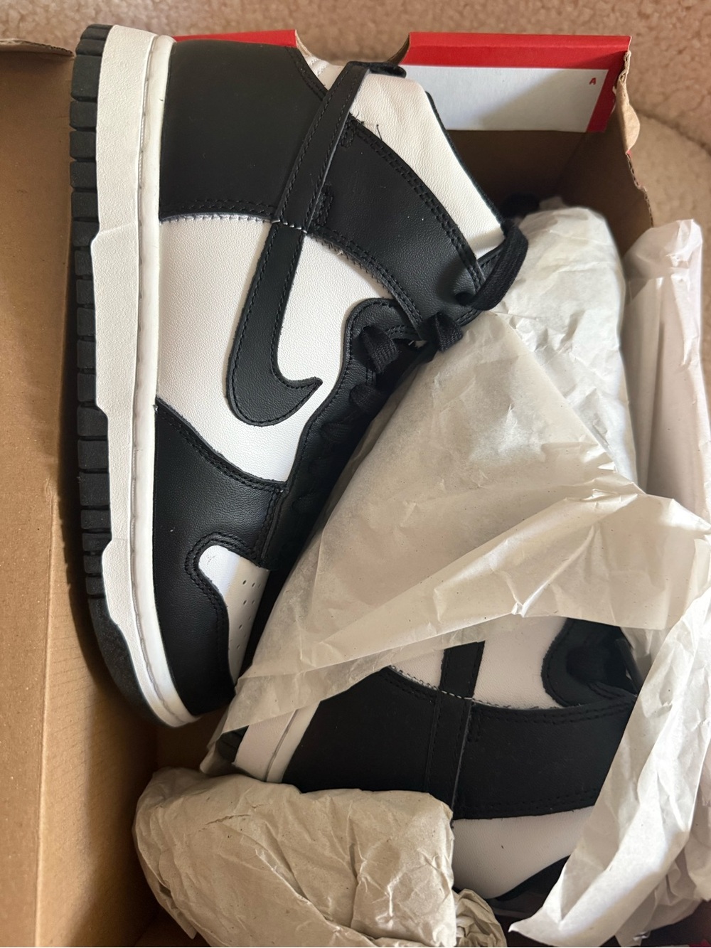 Nike Dunk High Panda Black & White